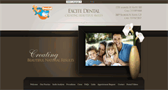 Desktop Screenshot of excitedental.com